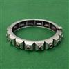 Openable Kada With Oxidised Plating