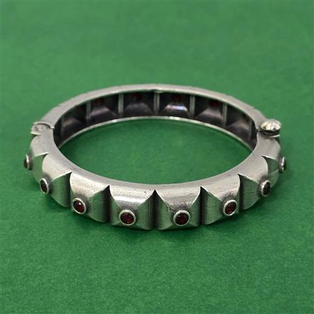 Openable Kada With Oxidised Plating