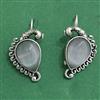 Classic Earring With Oxidised Plating