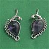 Classic Earring With Oxidised Plating