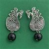 Classic Earring With Oxidised Plating