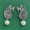 Classic Earring With Oxidised Plating