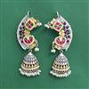 Oxidised Earcuff With 2 Tone Plating