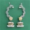 Oxidised Earcuff With 2 Tone Plating