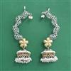 Oxidised Earcuff With 2 Tone Plating