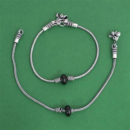 Classic Payal With Oxidised Plating