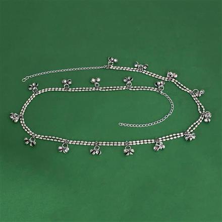 Classic Belt With Oxidised Plating