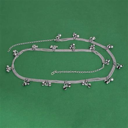 Classic Belt With Oxidised Plating