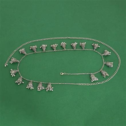 Classic Belt With Oxidised Plating