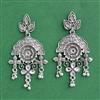 Classic Earring With Oxidised Plating