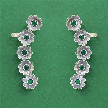 Earcuff With Oxidised Plating