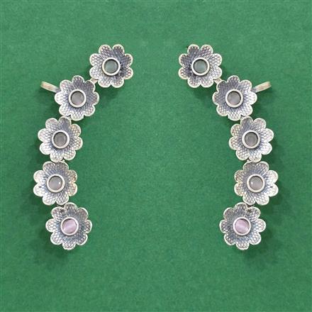 Earcuff With Oxidised Plating