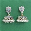 Oxidised Jhumki With 2 Tone Plating