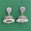 Oxidised Jhumki With 2 Tone Plating