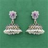 Oxidised Jhumki With 2 Tone Plating