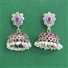 Oxidised Jhumki With 2 Tone Plating