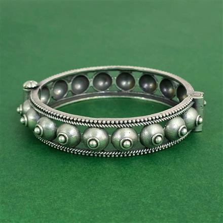 Openable Kada With Oxidised Plating