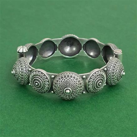 Openable Kada With Oxidised Plating