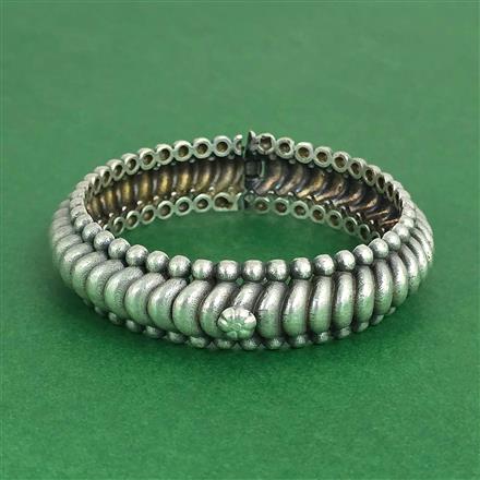 Openable Kada With Oxidised Plating