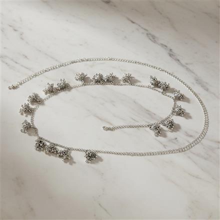 Classic Belt With Oxidised Plating