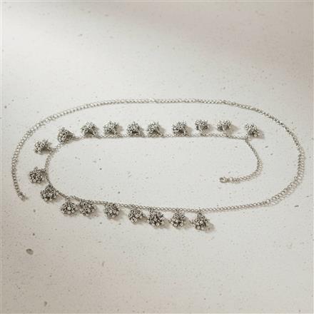 Classic Belt With Oxidised Plating