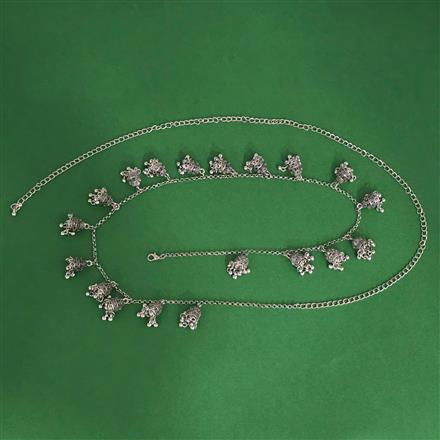 Classic Belt With Oxidised Plating