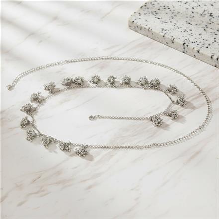 Classic Belt With Oxidised Plating