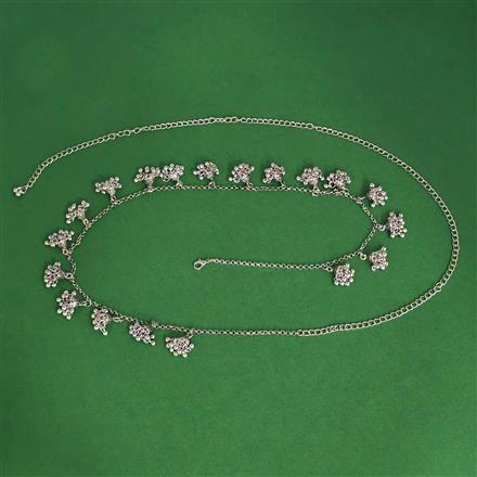 Classic Belt With Oxidised Plating