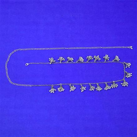 Classic Belt With Oxidised Plating