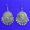Classic Earring With Oxidised Plating