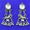 Classic Earring With Oxidised Plating