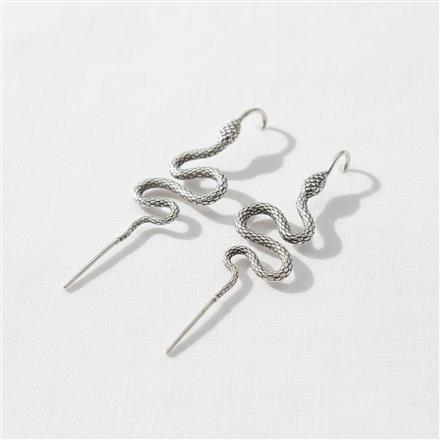 Earcuff With Oxidised Plating