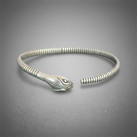 Classic Kada With Oxidised Plating