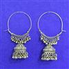 Jhumki With Oxidised Plating