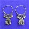 Jhumki With Oxidised Plating