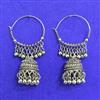 Jhumki With Oxidised Plating