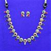 Oxidised Classic Necklace With 2 Tone Plating