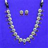 Oxidised Classic Necklace With 2 Tone Plating