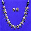 Oxidised Classic Necklace With 2 Tone Plating
