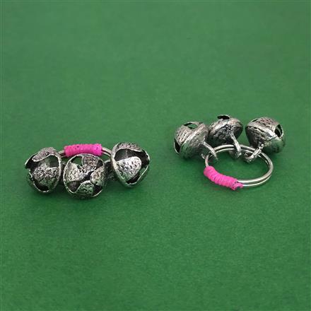 Adjustable Ring With Oxidised Plating