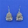 Jhumki With Oxidised Plating