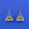 Jhumki With Oxidised Plating