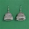 Jhumki With Oxidised Plating