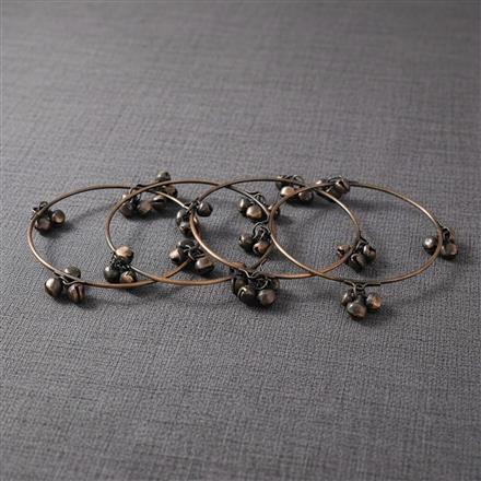 Oxidised Classic Bangles With Black Plating