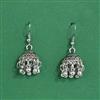 Jhumki With Oxidised Plating
