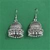 Jhumki With Oxidised Plating