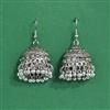 Jhumki With Oxidised Plating