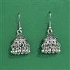Jhumki With Oxidised Plating