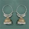 Oxidised Jhumki With 2 Tone Plating