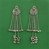 Kashmiri Earring With Rhodium Plating